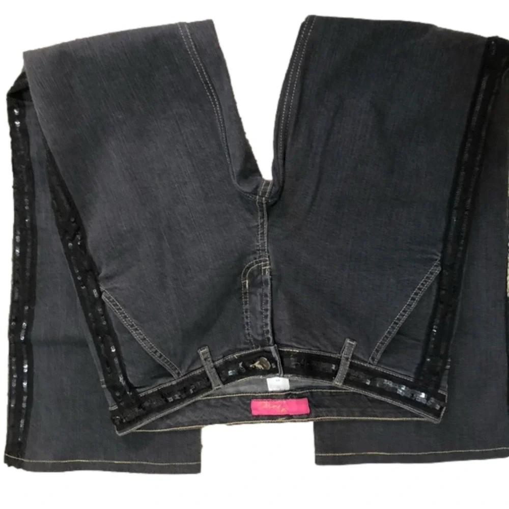 Thalia Sodi Sequin Jeans, size 9/10